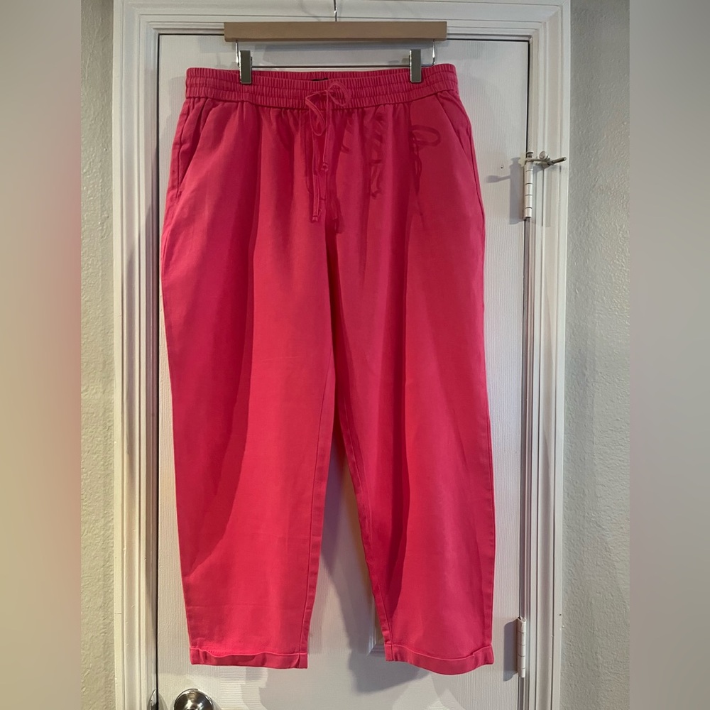 J Crew Linen Pants